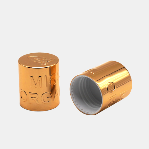 边边滚字顶部刻字铝盖