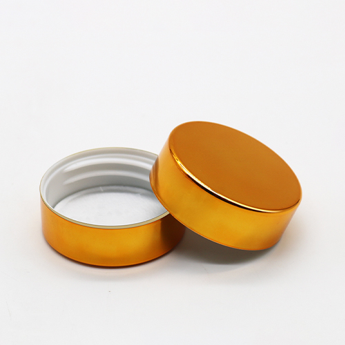 亮金半牙塑料盖