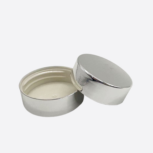 亮银半牙电镀盖