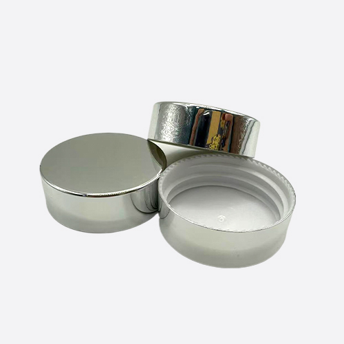 全牙亮银电镀盖