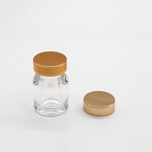 亚克力胶囊瓶配铝盖